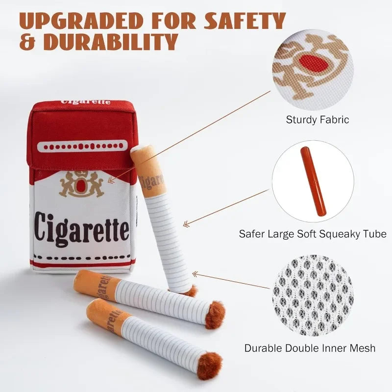 Large Dog Toys for Indestructible Dogs Interactive Dog Toy Training Aids Fake Cigarettes Puppy Accessories Bite Pet Supplies
