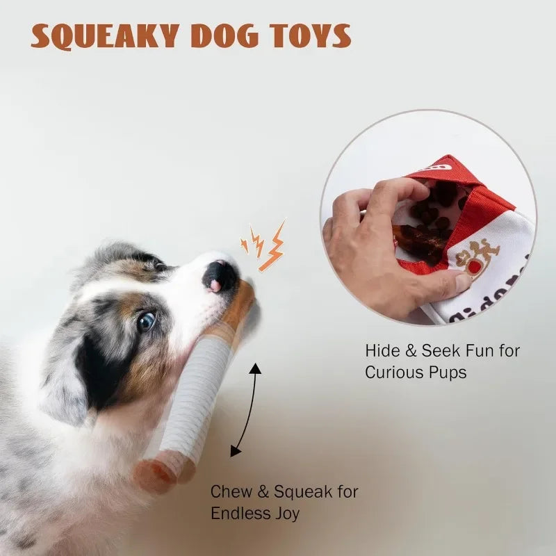 Large Dog Toys for Indestructible Dogs Interactive Dog Toy Training Aids Fake Cigarettes Puppy Accessories Bite Pet Supplies