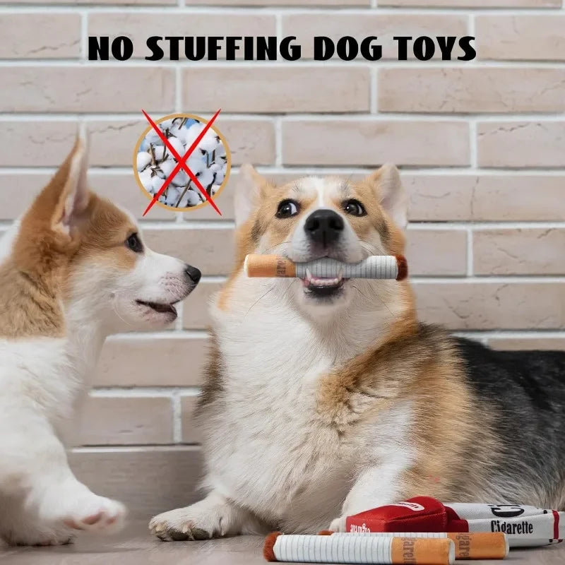 Large Dog Toys for Indestructible Dogs Interactive Dog Toy Training Aids Fake Cigarettes Puppy Accessories Bite Pet Supplies