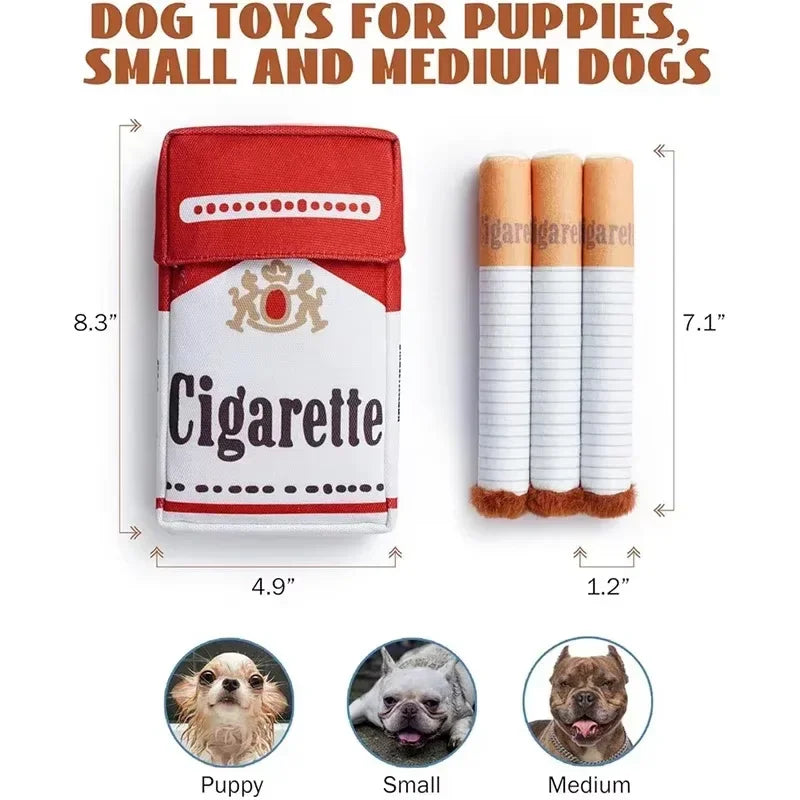 Large Dog Toys for Indestructible Dogs Interactive Dog Toy Training Aids Fake Cigarettes Puppy Accessories Bite Pet Supplies