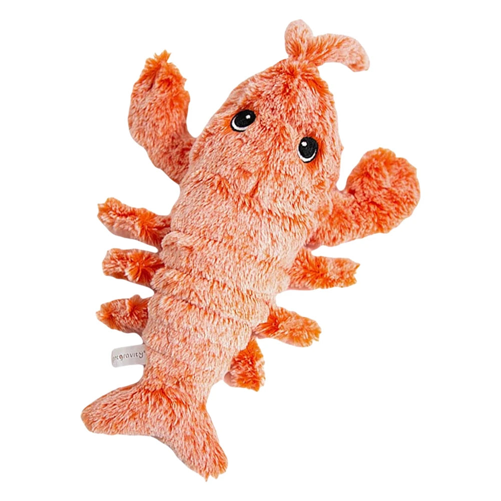 Floppy Lobster Interactive Dog Toy Moving Puppy Chew Toys Interactive Dog Toys To Keep Them Busy for Small Medium Large Dogs