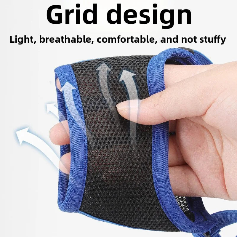 Dog Muzzle Puppy and Large Anti Barking Adjustable Anti-biting Mesh Breathable Soft Pet Mouth Cover Straps For Dog Supplies